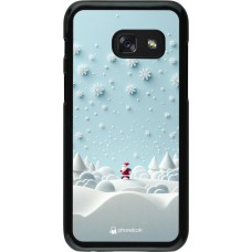 Samsung Galaxy A3 (2017) Case Hülle - Weihnachten 2023 Kleiner Vater Schneeflocke