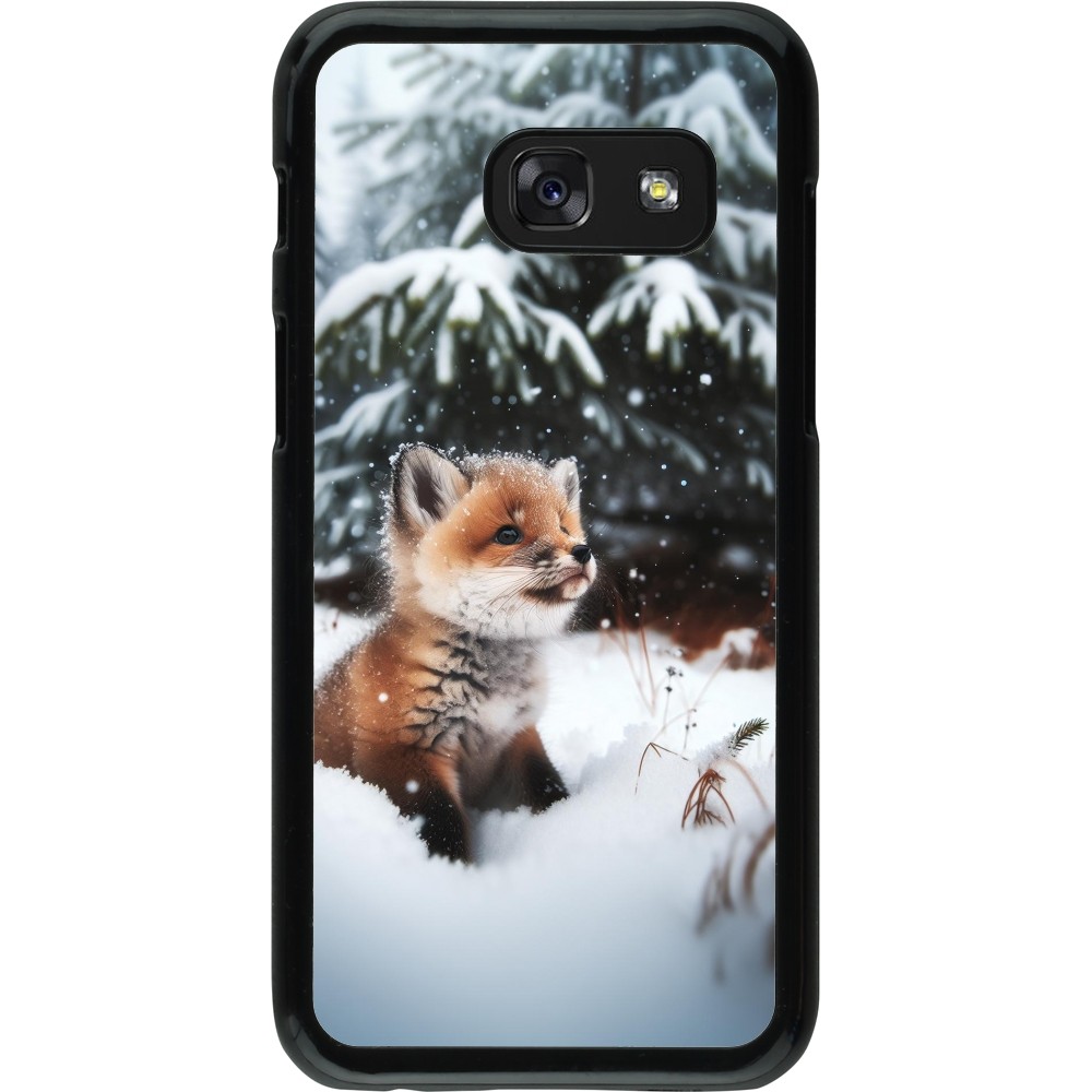 Samsung Galaxy A3 (2017) Case Hülle - Weihnachten 2023 Fuechslein Tanne