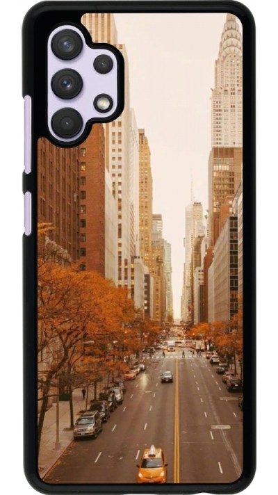 Samsung Galaxy A32 Case Hülle - Autumn 2024 New York city