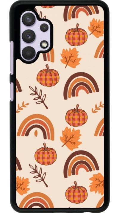 Samsung Galaxy A32 Case Hülle - Autumn 2024 rainbow