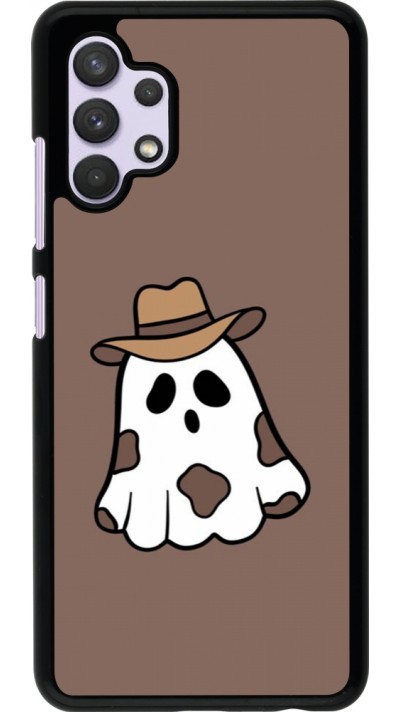 Samsung Galaxy A32 Case Hülle - Halloween 2024 cowboy ghost