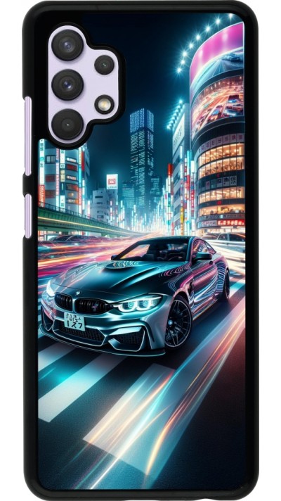 Samsung Galaxy A32 Case Hülle - BMW M4 Tokio Nacht