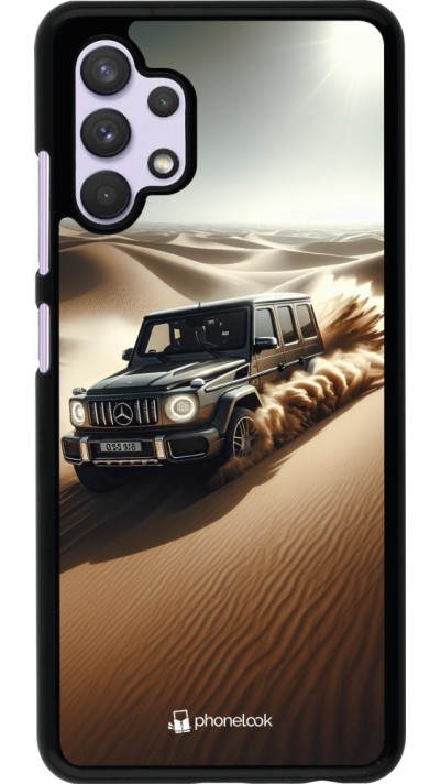 Samsung Galaxy A32 Case Hülle - Mercedes G Drift Wueste