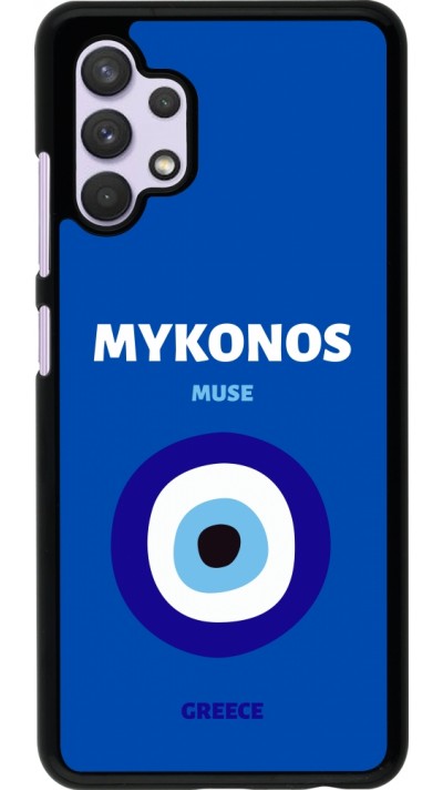 Samsung Galaxy A32 Case Hülle - Pop Summer Destination Mykonos