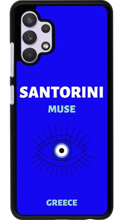 Samsung Galaxy A32 Case Hülle - Pop Summer Destination Santorini