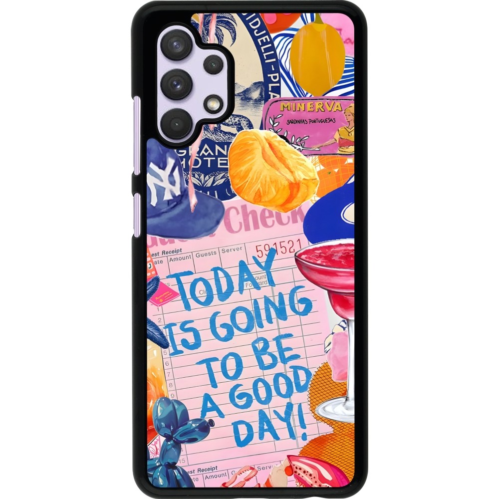 Samsung Galaxy A32 Case Hülle - Preppy Today is Going to be a good day