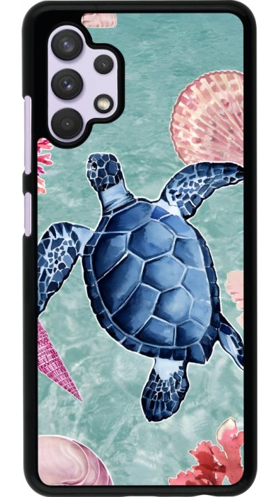 Samsung Galaxy A32 Case Hülle - Preppy Turtle