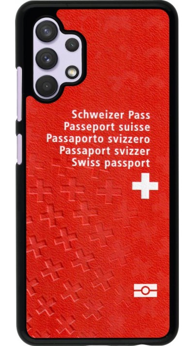 Hülle Samsung Galaxy A32 - Swiss Passport