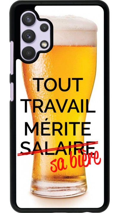 Hülle Samsung Galaxy A32 - Tout travail mérite sa bière