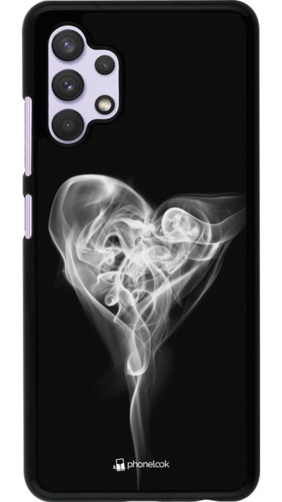 Hülle Samsung Galaxy A32 - Valentine 2022 Black Smoke