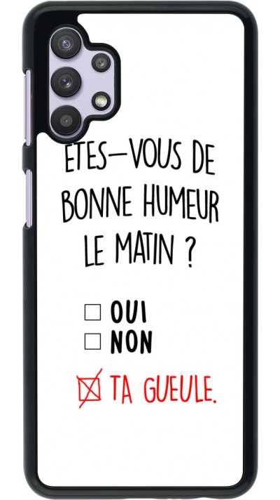 Hülle Samsung Galaxy A32 5G - Bonne humeur matin