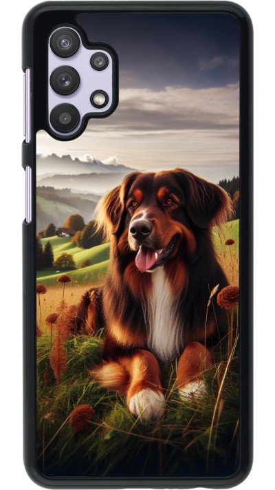 Samsung Galaxy A32 5G Case Hülle - Hund Land Schweiz