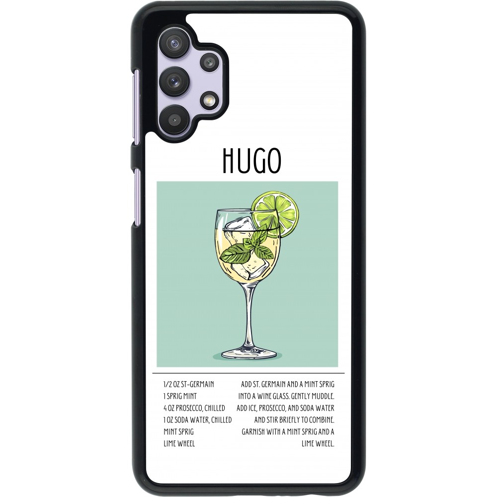 Samsung Galaxy A32 5G Case Hülle - Cocktail Rezept Hugo