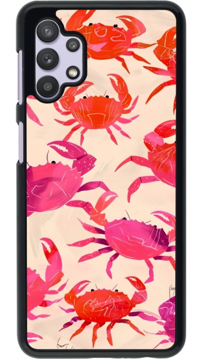 Coque Samsung Galaxy A32 5G - Crabs Paint
