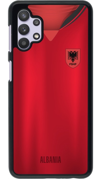 Coque Samsung Galaxy A32 5G - Maillot de football Albanie personnalisable