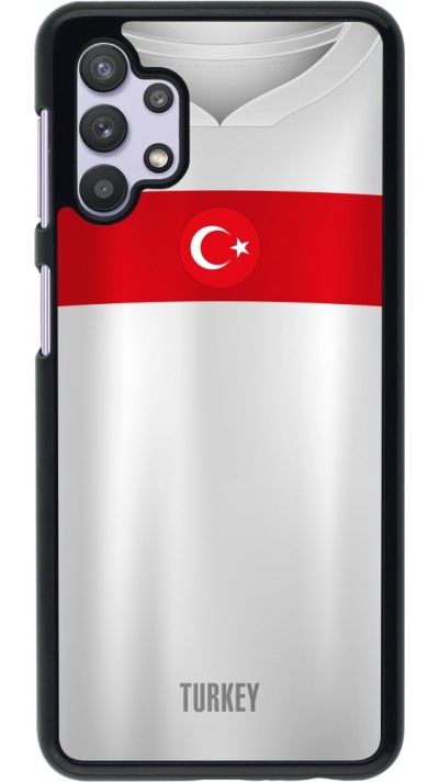 Coque Samsung Galaxy A32 5G - Maillot de football Turquie personnalisable