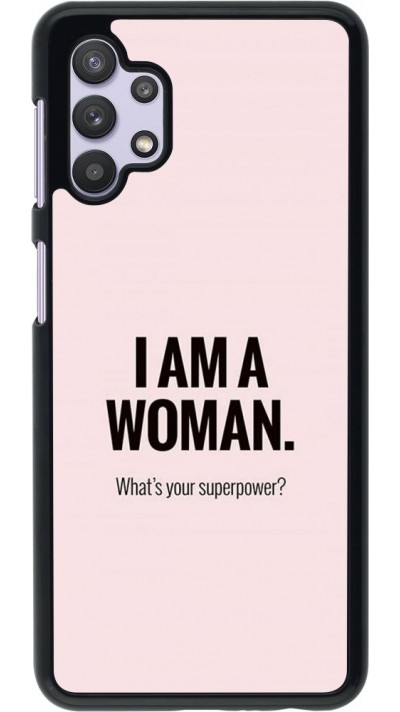 Hülle Samsung Galaxy A32 5G - I am a woman