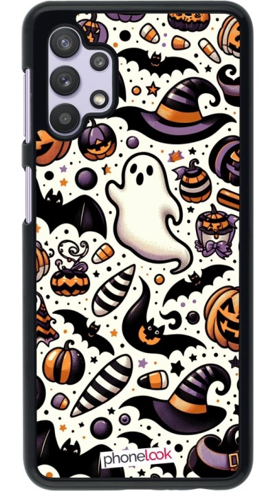 Samsung Galaxy A32 5G Case Hülle - Halloween 2024 Niedliches Muster