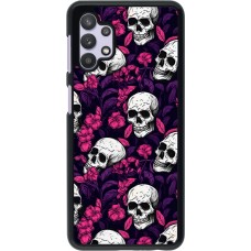 Samsung Galaxy A32 5G Case Hülle - Halloween 2024 romantic skulls