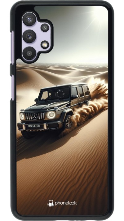 Samsung Galaxy A32 5G Case Hülle - Mercedes G Drift Wueste