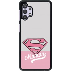 Samsung Galaxy A32 5G Case Hülle - Mom 2024 Super hero maman