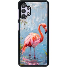 Samsung Galaxy A32 5G Case Hülle - Paint Flamingo