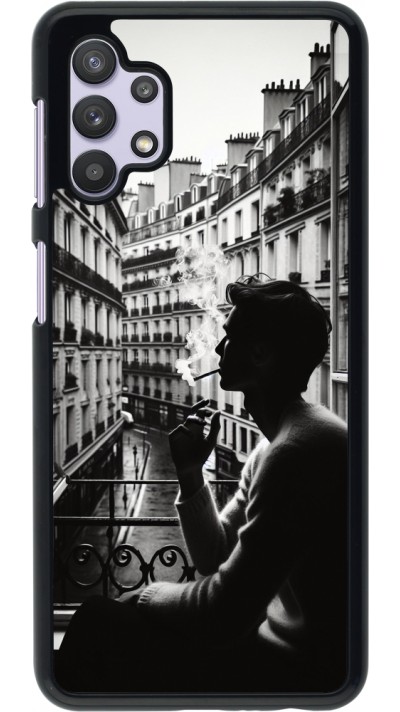 Samsung Galaxy A32 5G Case Hülle - Parisian Smoker