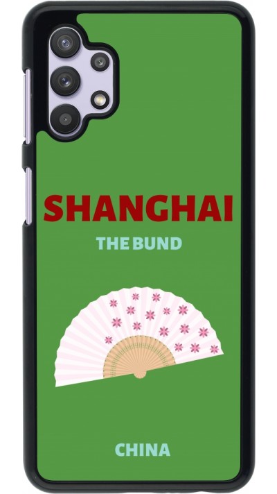 Samsung Galaxy A32 5G Case Hülle - Pop Summer Destination Shanghai