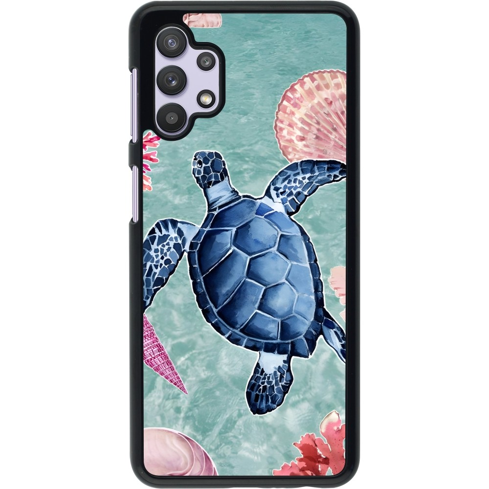 Samsung Galaxy A32 5G Case Hülle - Preppy Turtle