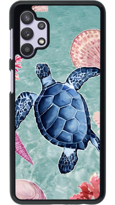 Samsung Galaxy A32 5G Case Hülle - Preppy Turtle