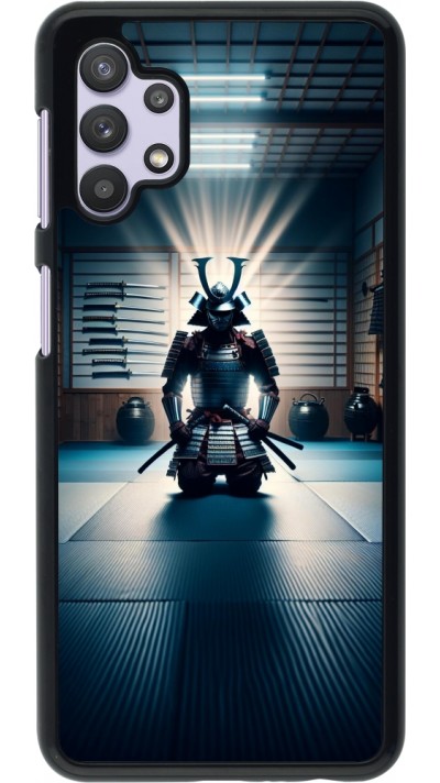 Samsung Galaxy A32 5G Case Hülle - Samurai im Gebet