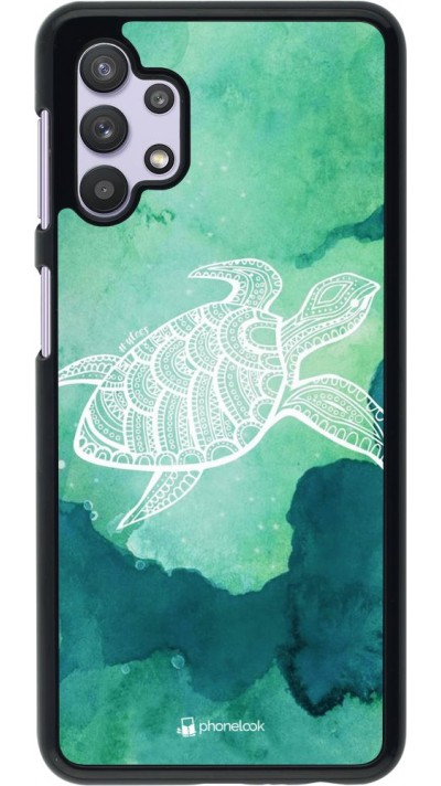 Hülle Samsung Galaxy A32 5G - Turtle Aztec Watercolor