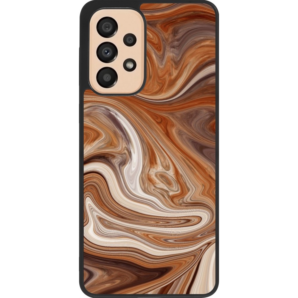 Samsung Galaxy A33 5G Case Hülle - Silikon schwarz Autumn 2024 marbe