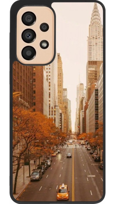 Samsung Galaxy A33 5G Case Hülle - Silikon schwarz Autumn 2024 New York city