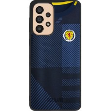 Samsung Galaxy A33 5G Case Hülle - Silikon schwarz Schottland personalisierbares Fussballtrikot