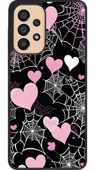 Samsung Galaxy A33 5G Case Hülle - Silikon schwarz Halloween 2024 girly