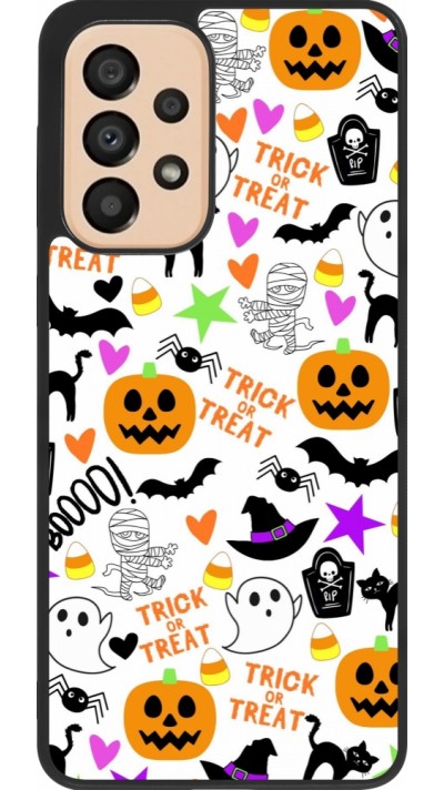 Samsung Galaxy A33 5G Case Hülle - Silikon schwarz Halloween 2024 trick or treat