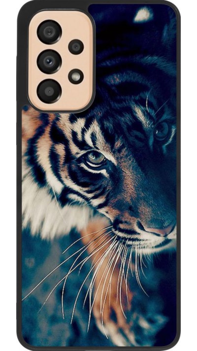 Hülle Samsung Galaxy A33 5G - Silikon schwarz Incredible Lion