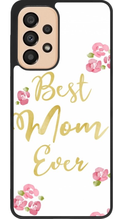 Samsung Galaxy A33 5G Case Hülle - Silikon schwarz Mom 2024 best Mom ever