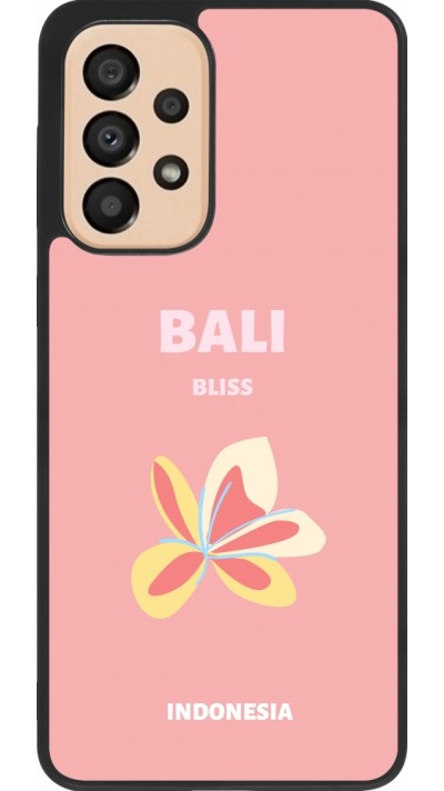 Samsung Galaxy A33 5G Case Hülle - Silikon schwarz Pop Summer Destination Bali