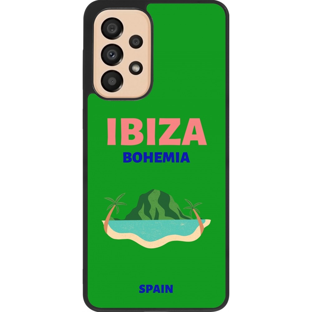 Samsung Galaxy A33 5G Case Hülle - Silikon schwarz Pop Summer Destination Ibiza