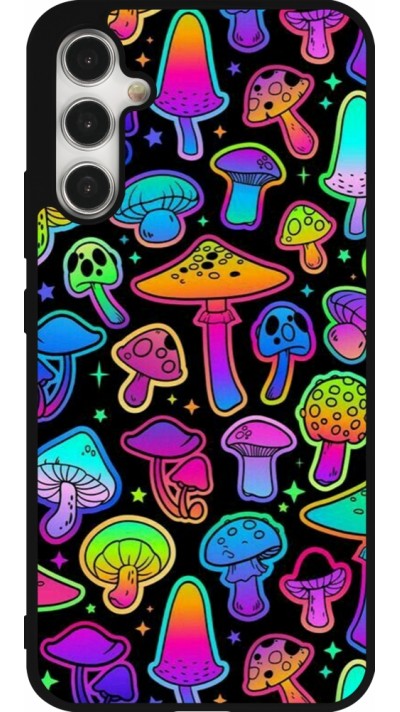 Samsung Galaxy A34 5G Case Hülle - Silikon schwarz Autumn 2024 magic mushrooms