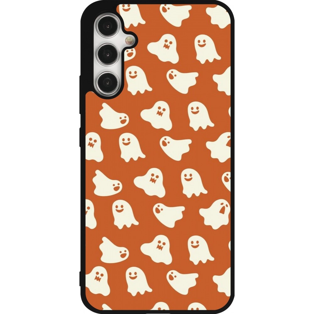 Samsung Galaxy A34 5G Case Hülle - Silikon schwarz Autumn 2024 mini ghosts