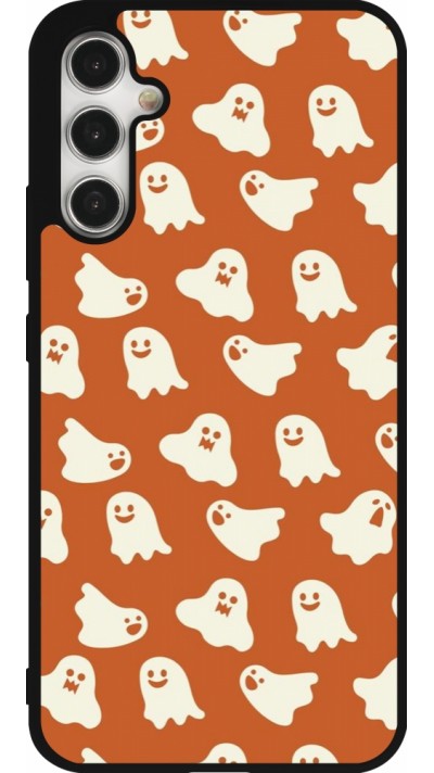 Samsung Galaxy A34 5G Case Hülle - Silikon schwarz Autumn 2024 mini ghosts