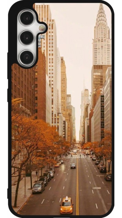 Samsung Galaxy A34 5G Case Hülle - Silikon schwarz Autumn 2024 New York city