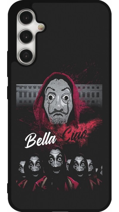 Samsung Galaxy A34 5G Case Hülle - Silikon schwarz Bella Ciao