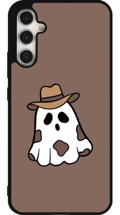 Samsung Galaxy A34 5G Case Hülle - Silikon schwarz Halloween 2024 cowboy ghost