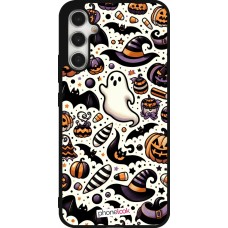 Samsung Galaxy A34 5G Case Hülle - Silikon schwarz Halloween 2024 Niedliches Muster