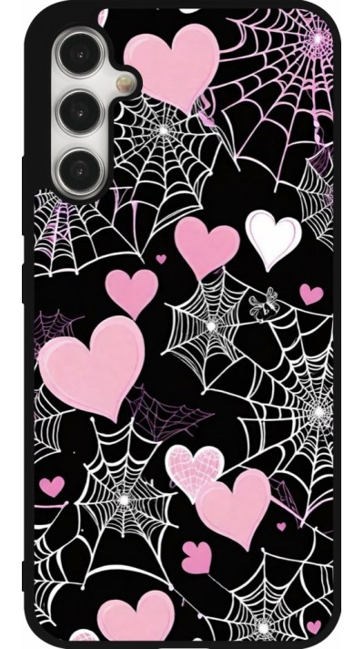 Samsung Galaxy A34 5G Case Hülle - Silikon schwarz Halloween 2024 girly