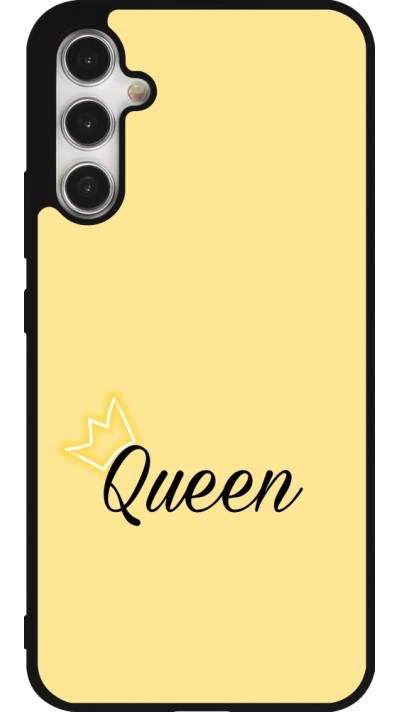 Samsung Galaxy A34 5G Case Hülle - Silikon schwarz Mom 2024 Queen